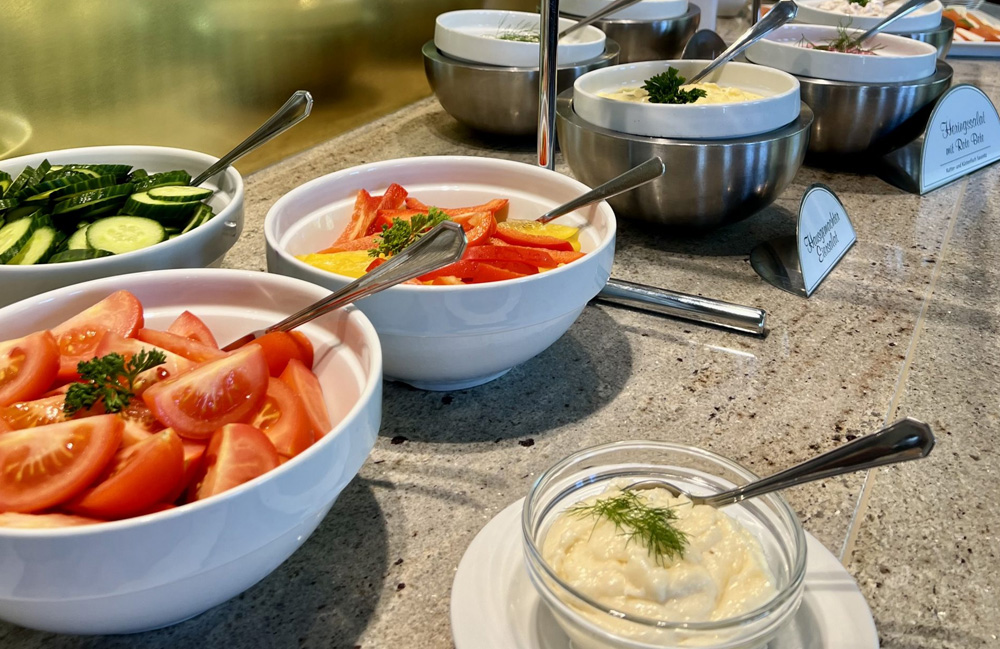 Frühstück Restaurant Meerblick Rügen