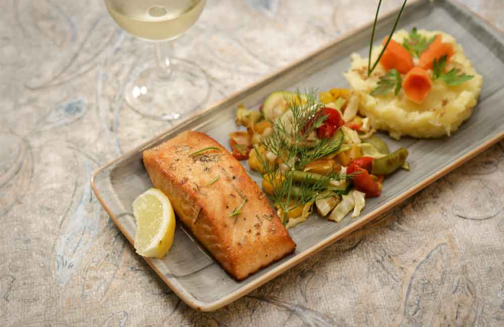Restaurant Rügen mit Meerblick