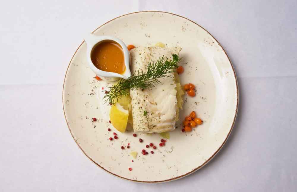 Restaurant Rügen mit Meerblick