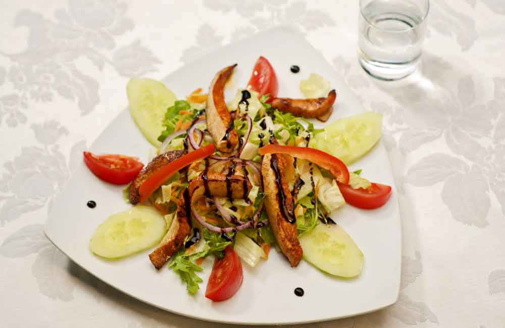 Restaurant Rügen mit Meerblick